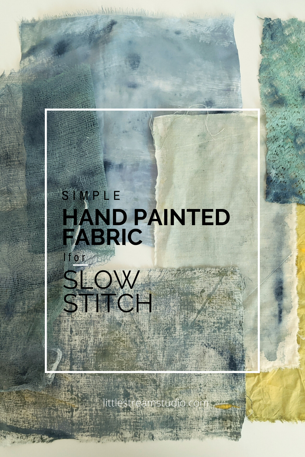 Simple Hand Painted Fabric